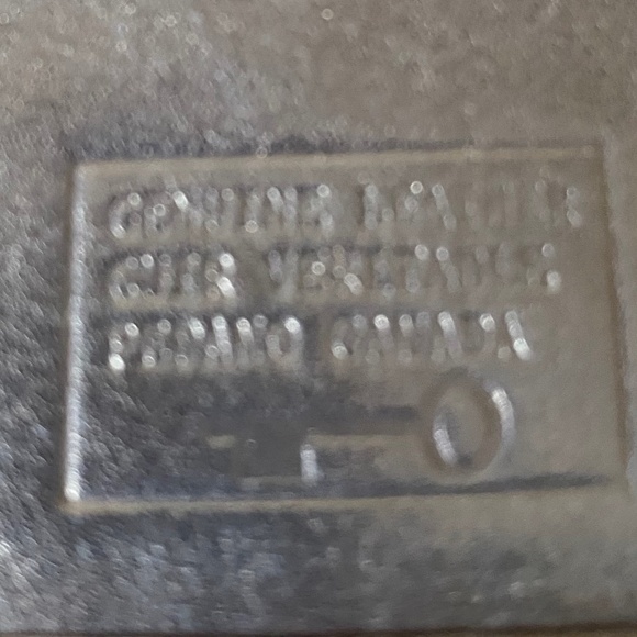 Rare Pedano Canada Womans Navy Leather Wallet - Picture 5 of 8